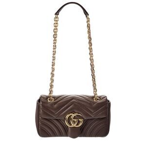 Gucci Gg Marmont Small Leather Shoulder Bag